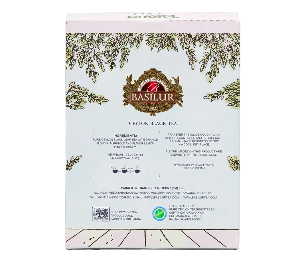 Bloom Café – Black Tea – 75g Loose Tea – Zesty Twist