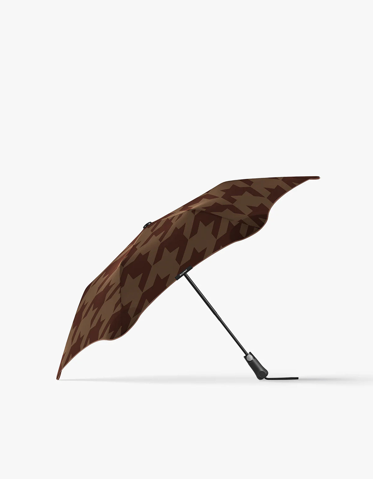 Blunt Metro Umbrella - Houndstooth COCOA