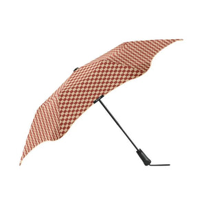 Blunt Metro - Clay Check Hexagonal checkered umbrella 