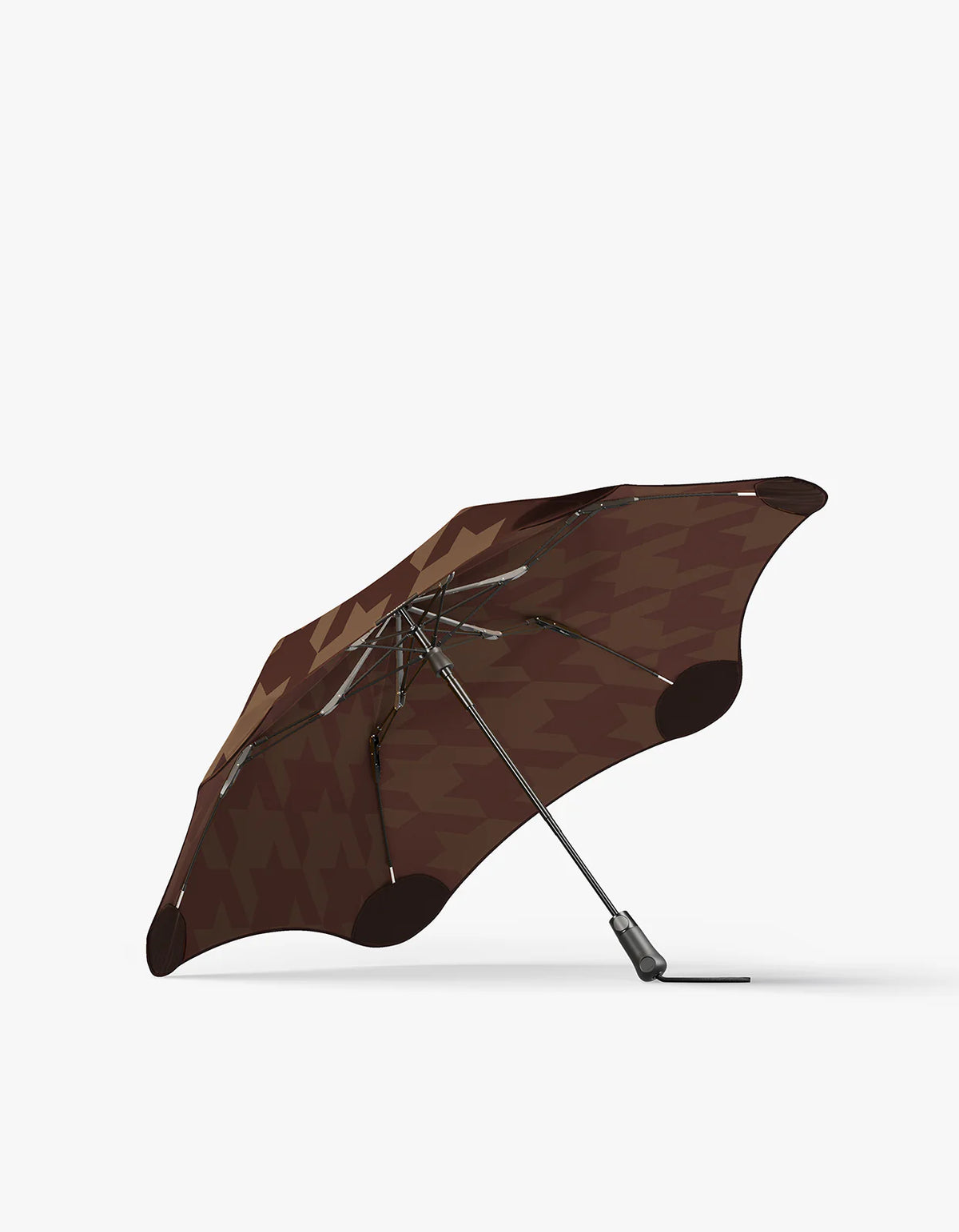 Blunt Metro Umbrella - Houndstooth COCOA