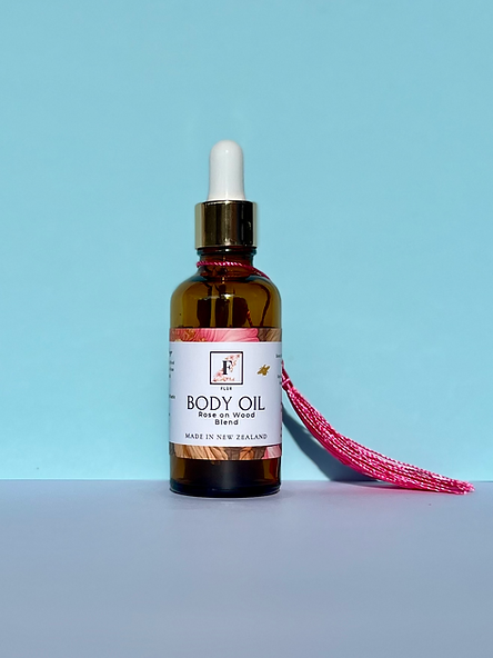 Flur Body Oil 30ml - Rose on Wood