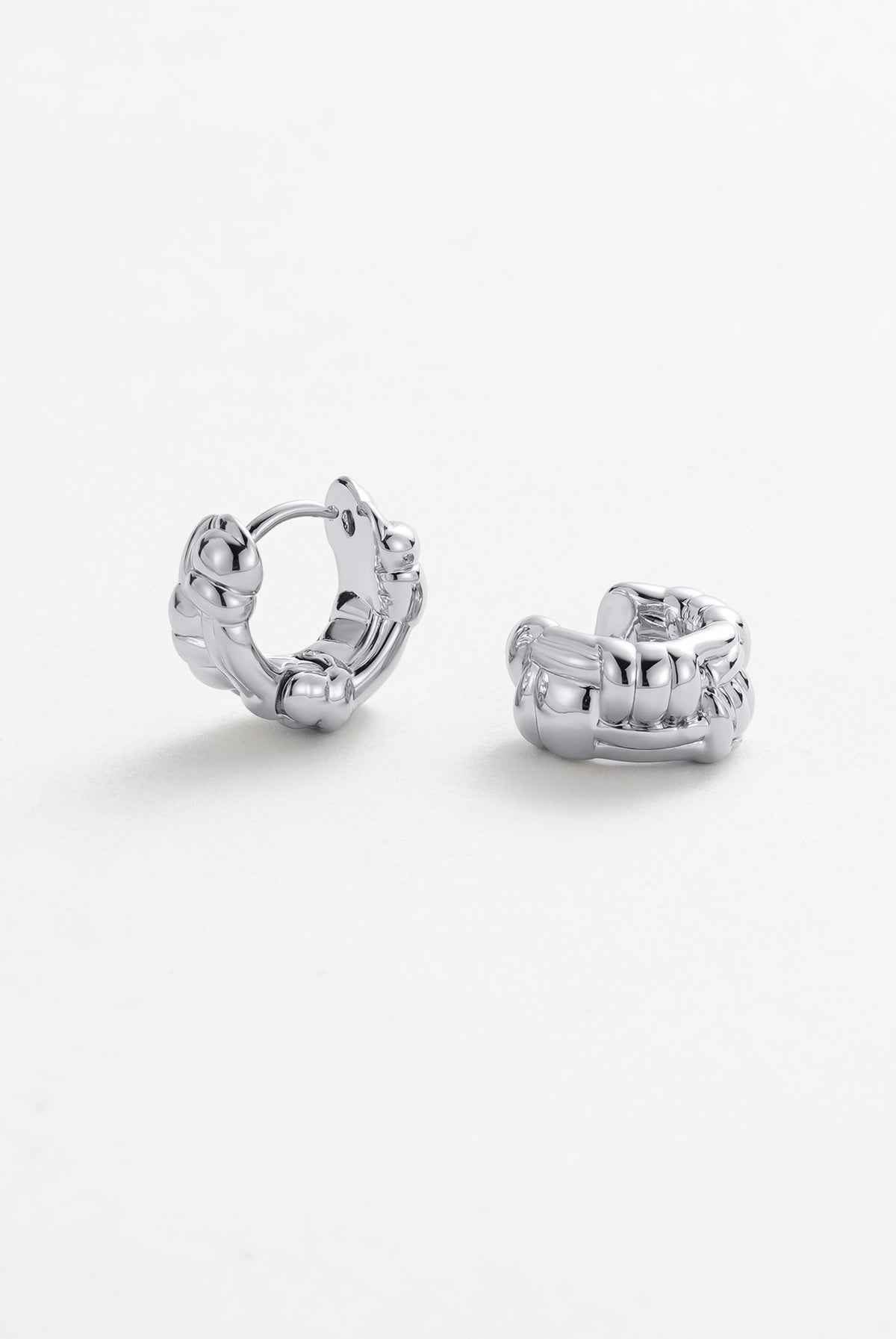 ZAFINO Brielle Huggie - Silver - Earrings