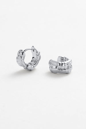 ZAFINO Brielle Huggie - Silver - Earrings