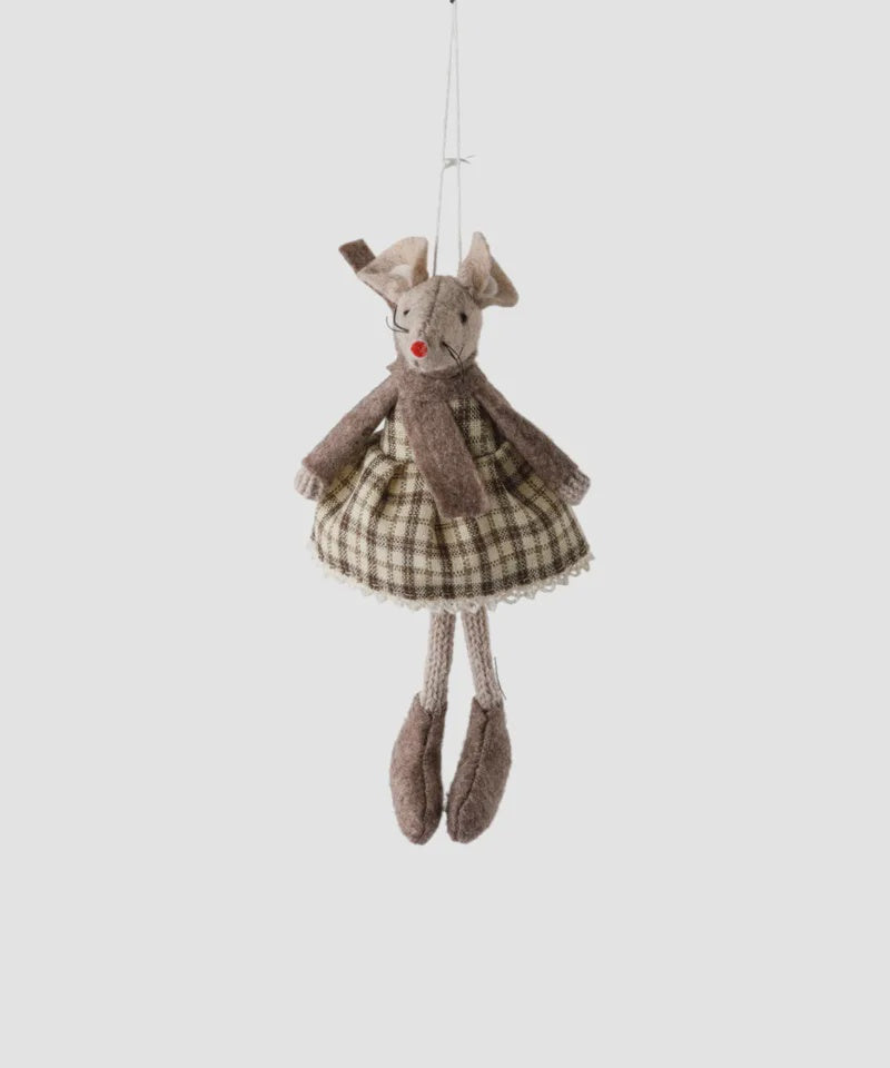 French Country Collections Brown Hilary Mouse Hanging