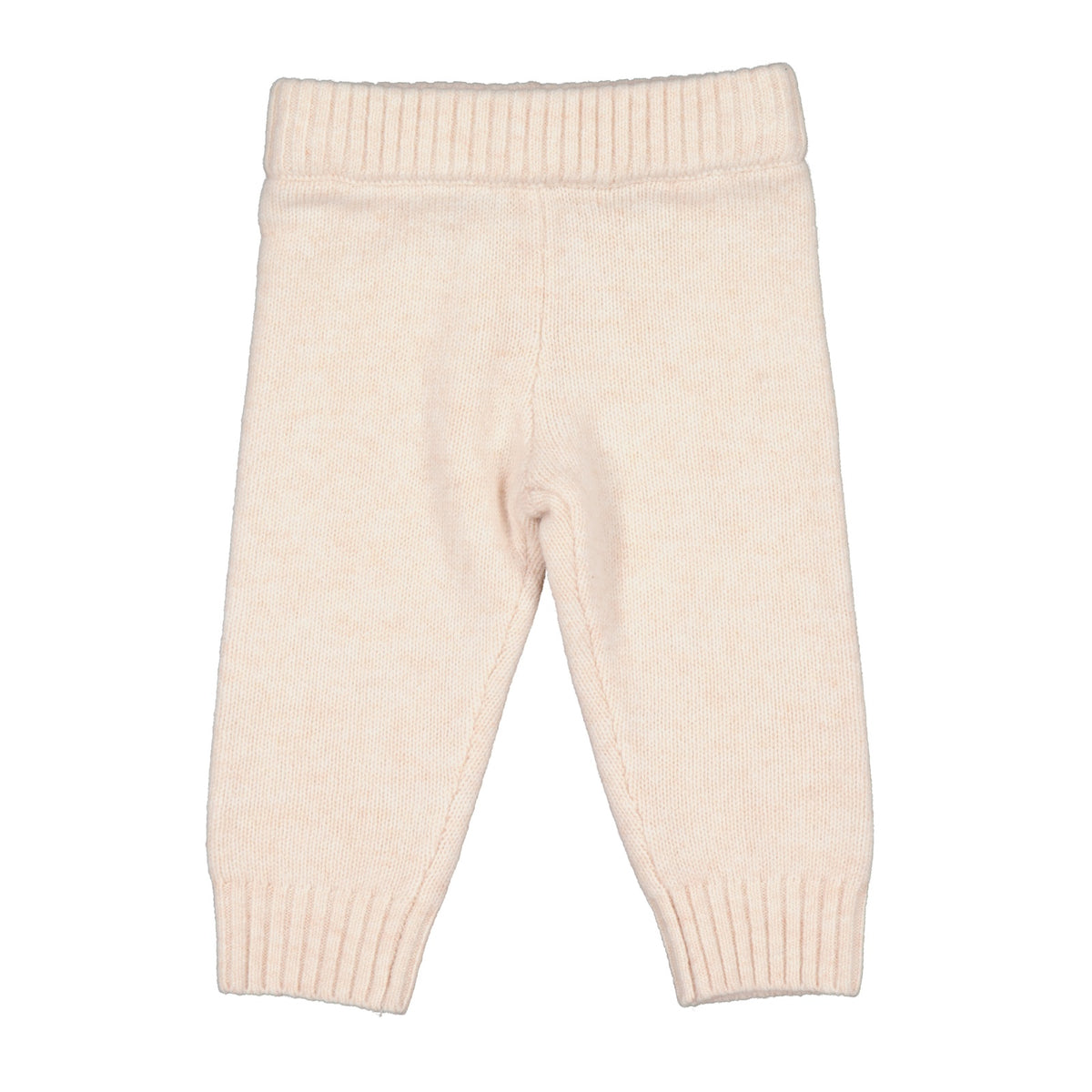 Burrow & Be Baby Knit Pants - Ivory Blush