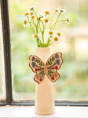 Natural Life Butterfly Bud Vase - Butterfly Large