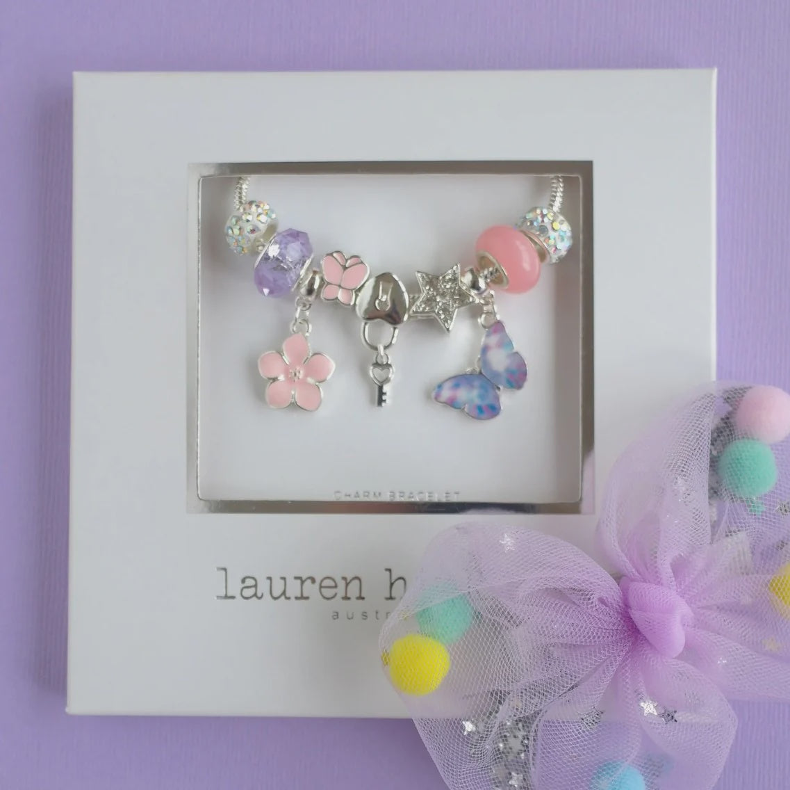 Lauren Hinkley Butterfly Magic Charm Bracelet