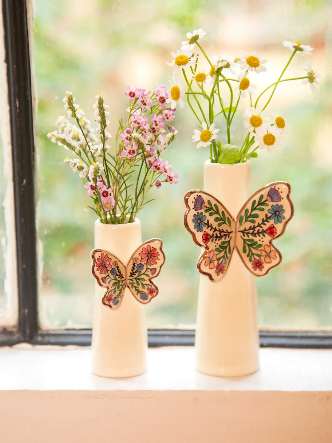 Natural Life Butterfly Bud Vase - Butterfly