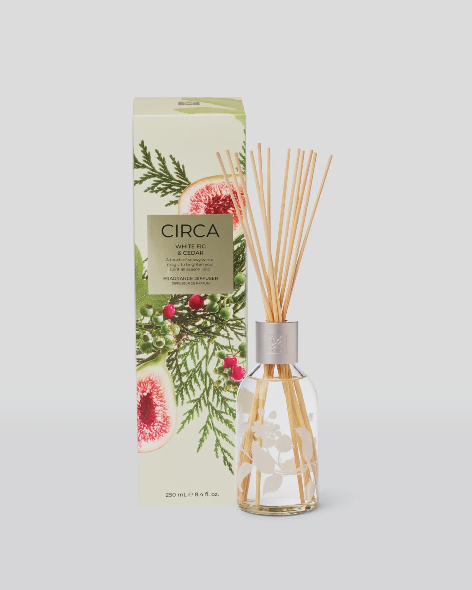 CIRCA Christmas Diffuser 250ml - WHITE FIG & CEDAR