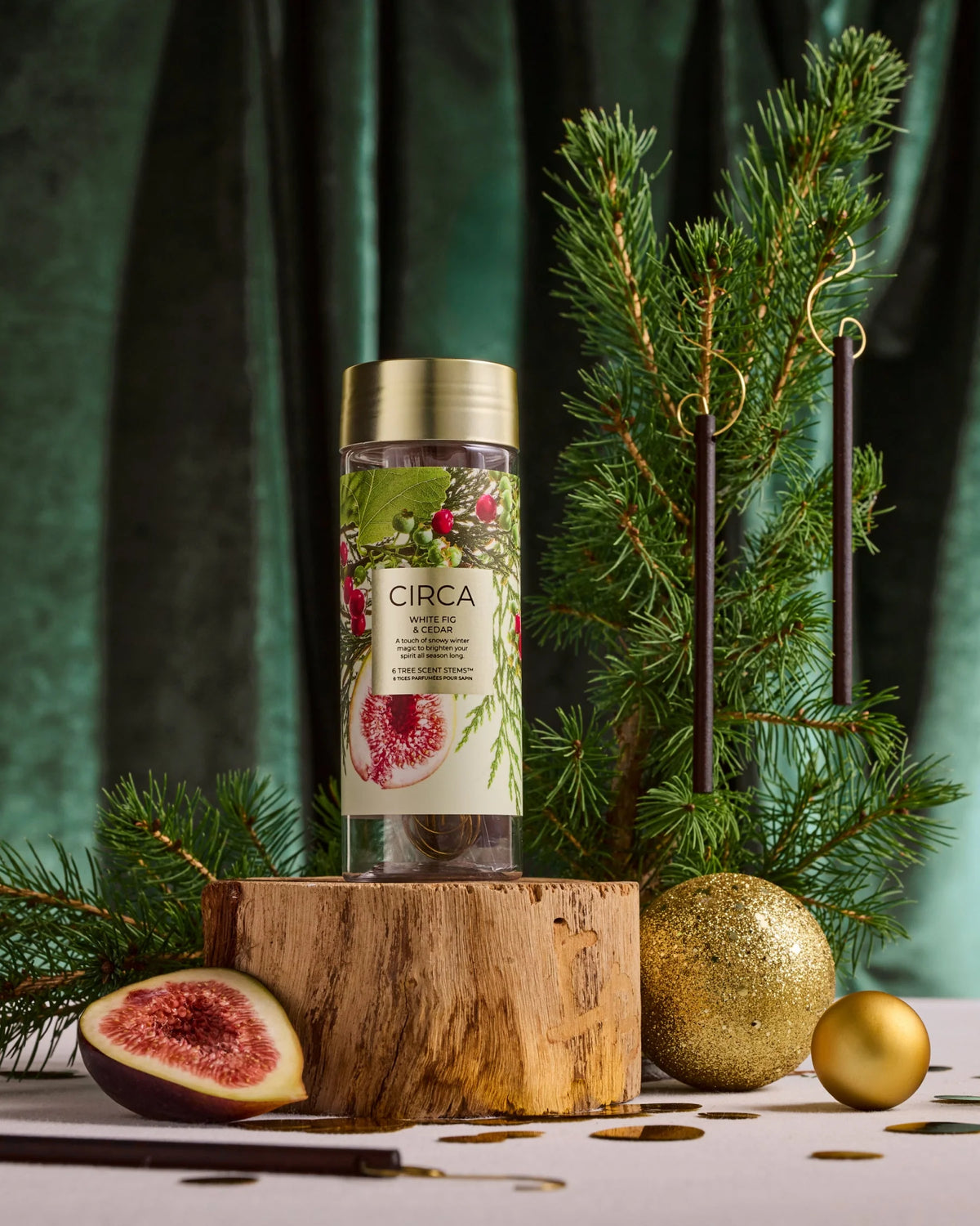 CIRCA Christmas Tree Scent Stems™ - WHITE FIG & CEDAR