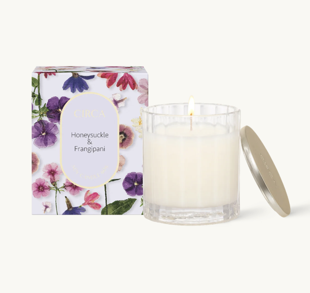 CIRCA Soy Candle 60g Honeysuckle & Frangipani Limited Edition