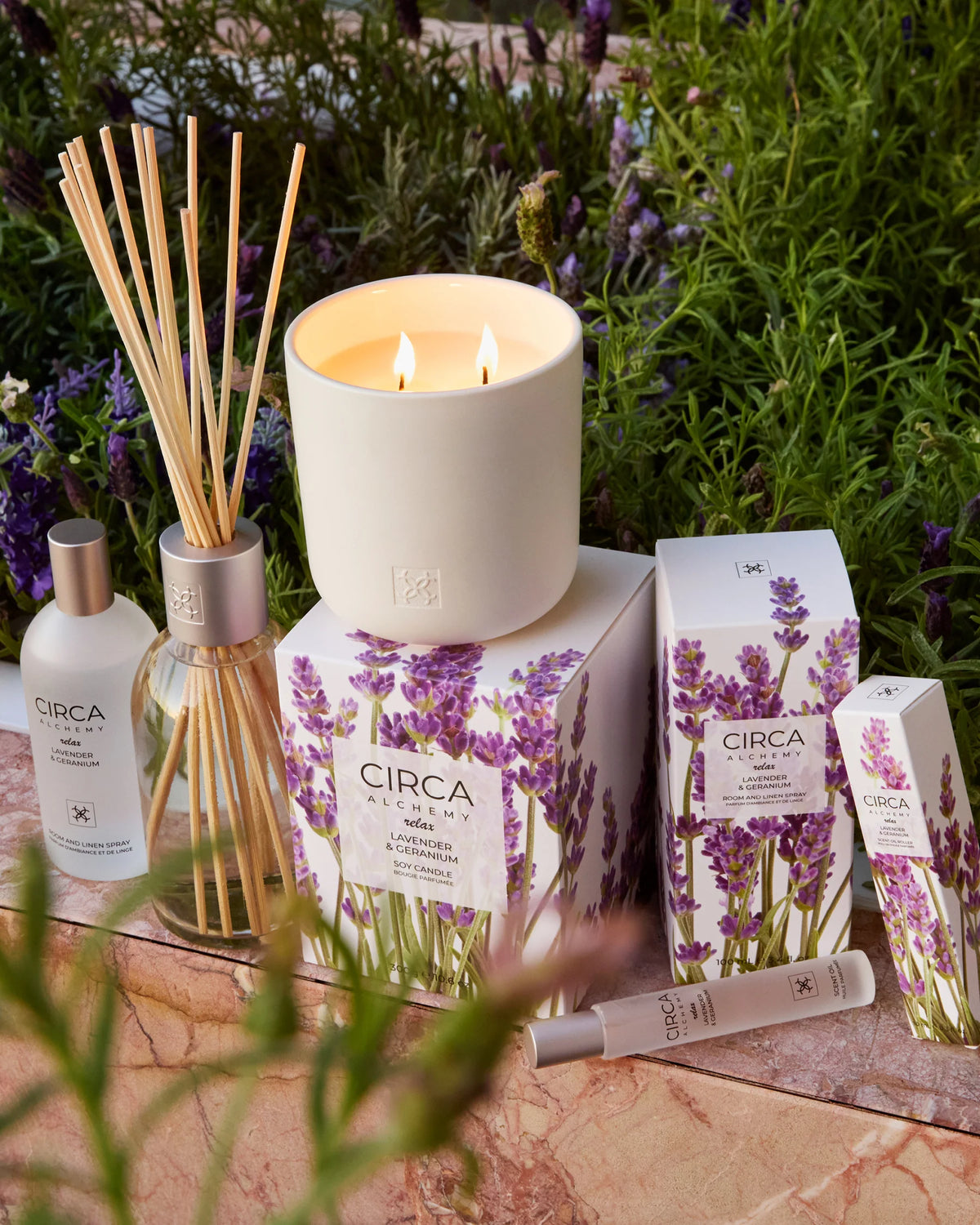CIRCA Home 300g Candle - Alchemy Relax - Lavender & Geranium