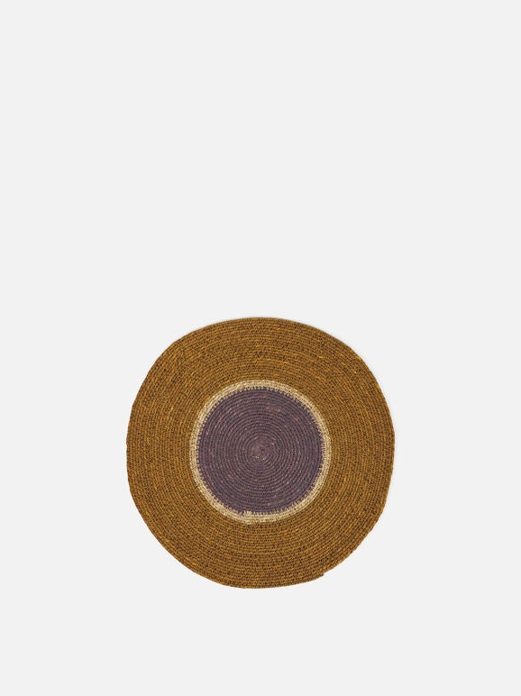 CITTA Design Pinto Placemat 34cm - Ochre/Lupin