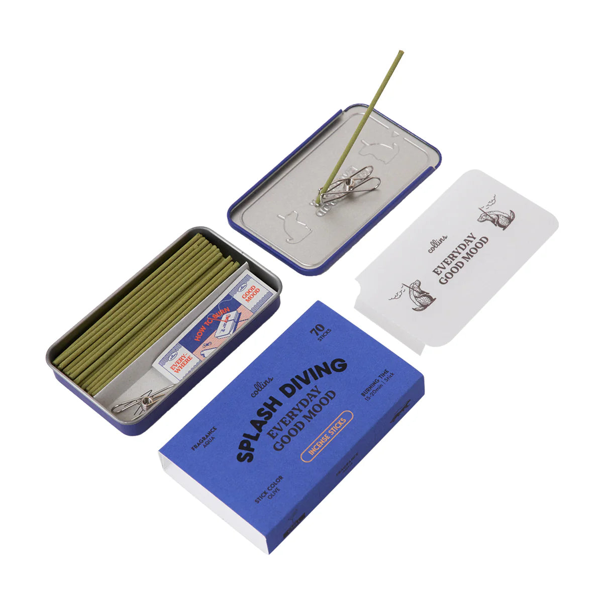 COLLINS Natural Incense Sticks Splash Diving