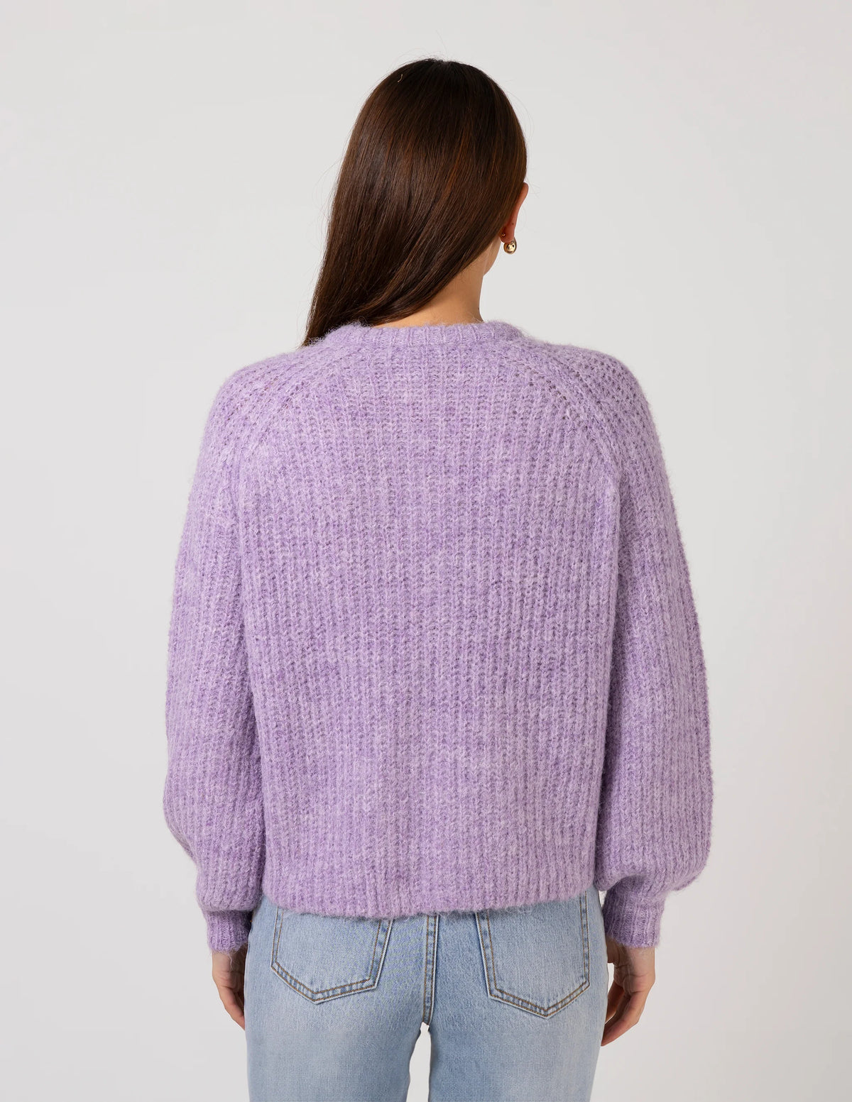 Stella Gemma Knit Corinne Cardigan - Wisteria