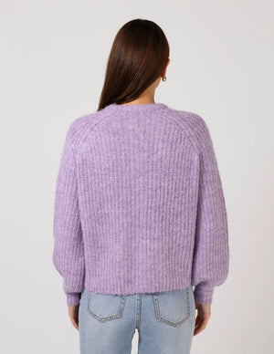 Stella Gemma Knit Corinne Cardigan - Wisteria
