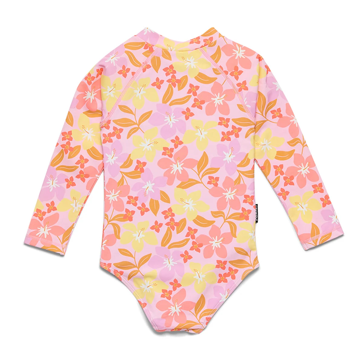 LONG SLEEVE SWIMSUIT Hibiscus Daze - Size 6YRS