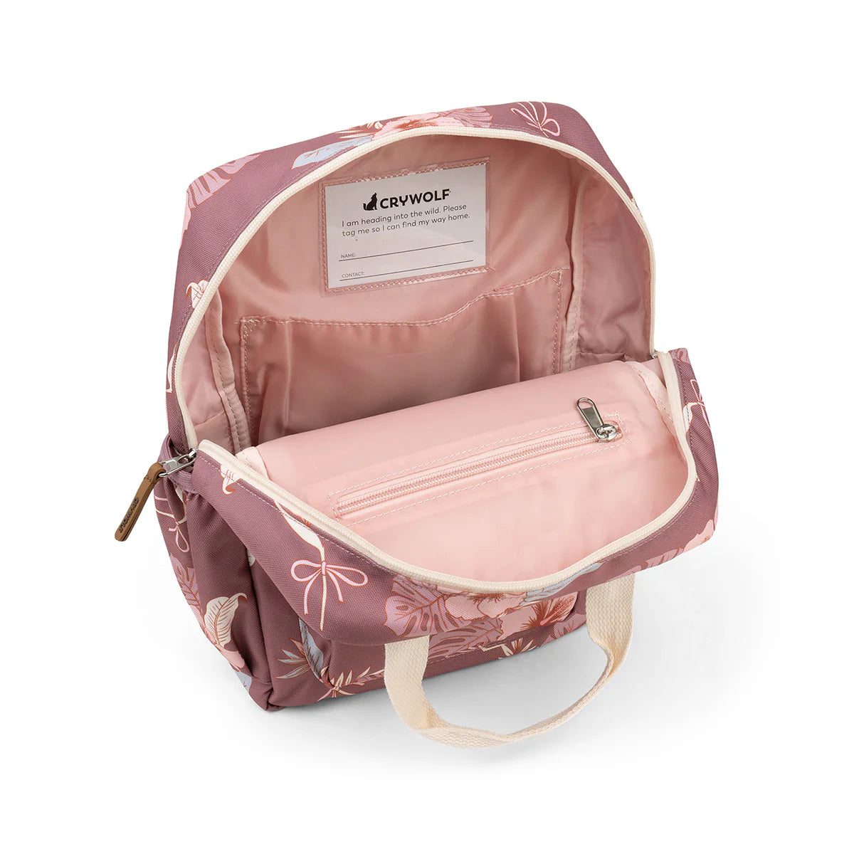 Crywolf MINI BACKPACK Paradiso Floral-patterned backpack Bag