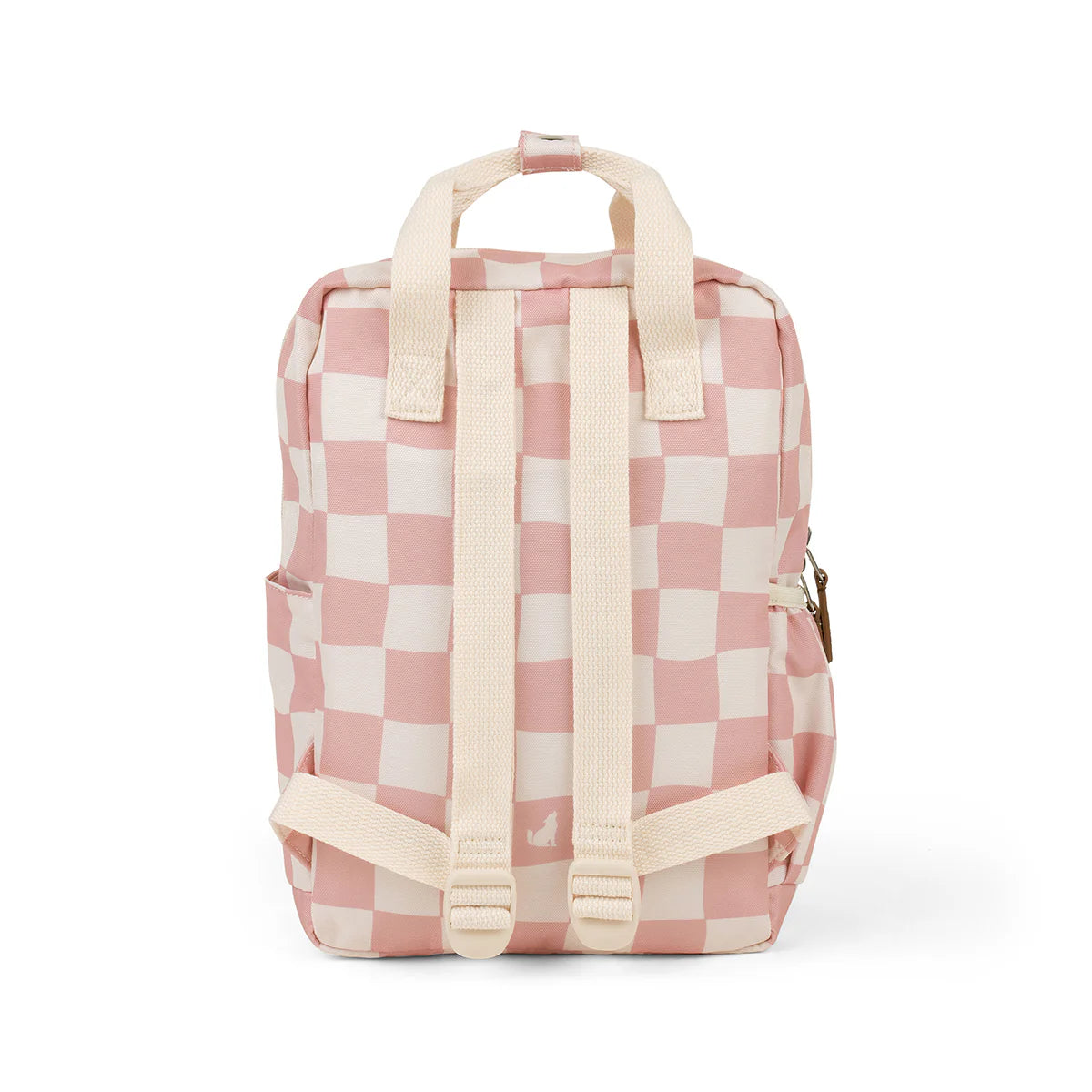 Crywolf MINI BACKPACK Pink Check Pink and white checkered bag