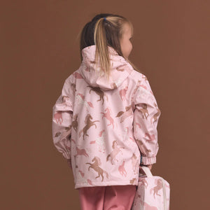 Crywolf Child Kids EXPLORER JACKET Blush Ponies