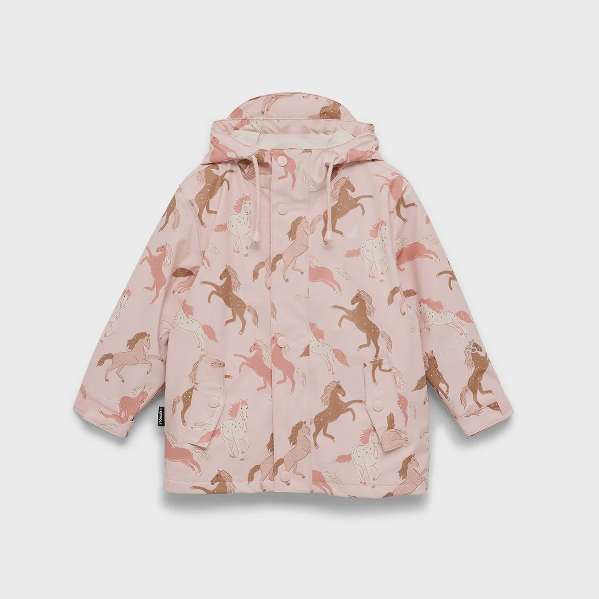 Crywolf Child Kids EXPLORER JACKET Blush Ponies