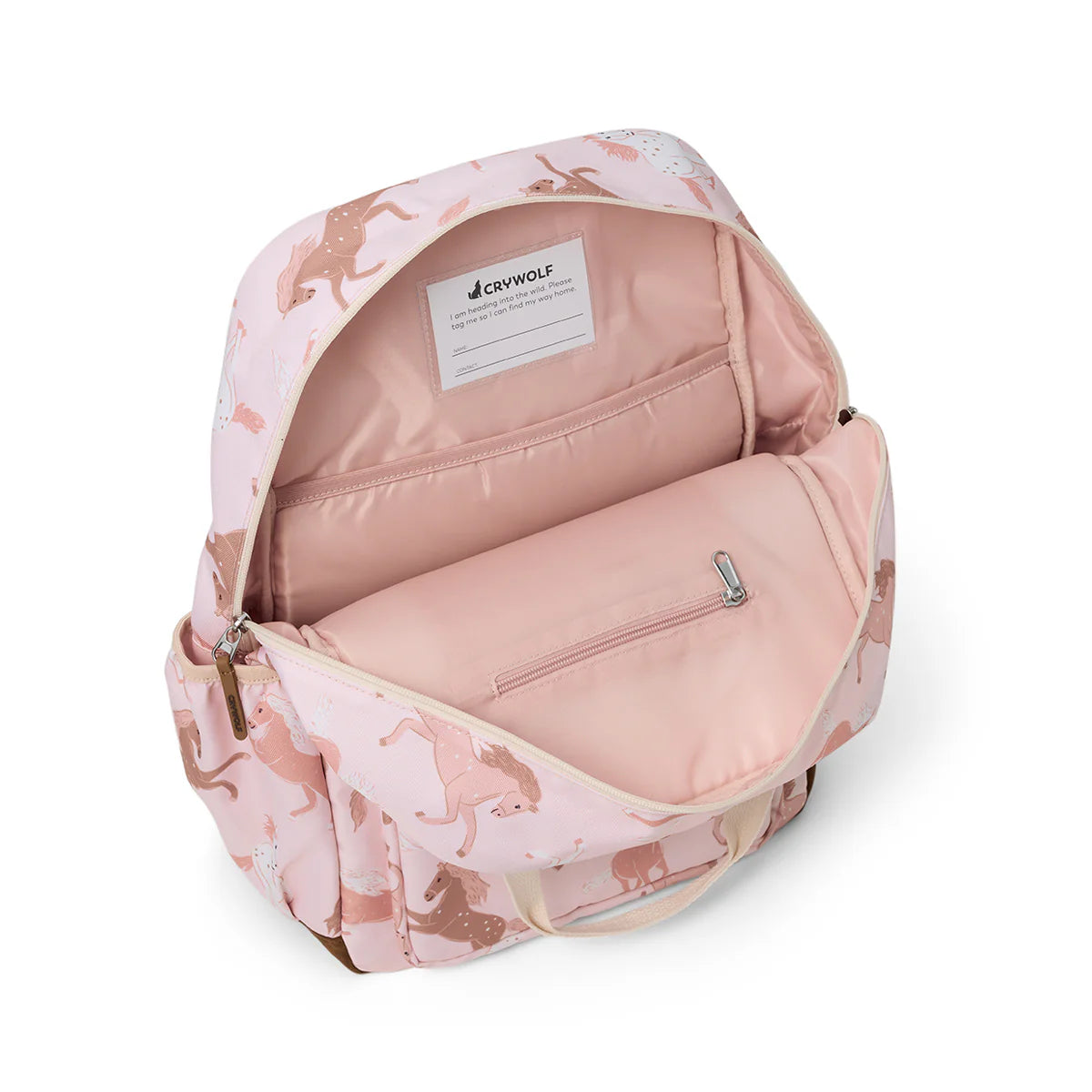 Crywolf School bag KNAPSACK Blush Ponies