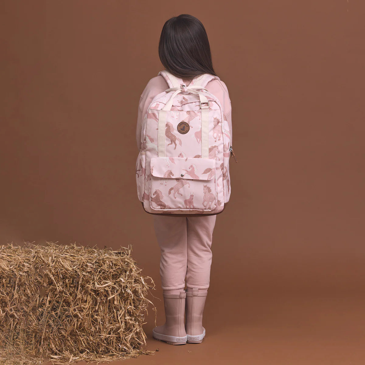 Crywolf School bag KNAPSACK Blush Ponies