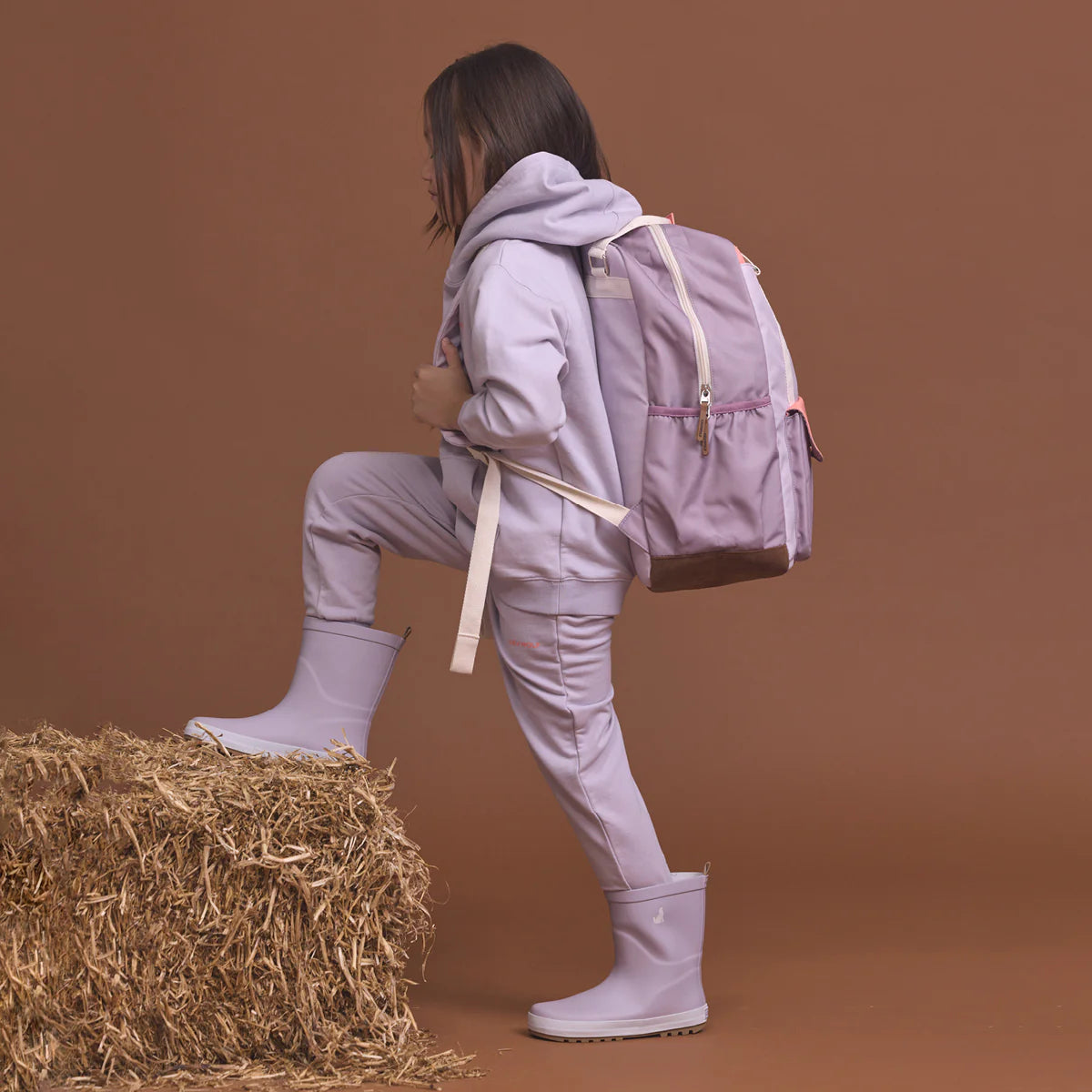 Crywolf School Bag KNAPSACK Heather Colourblock