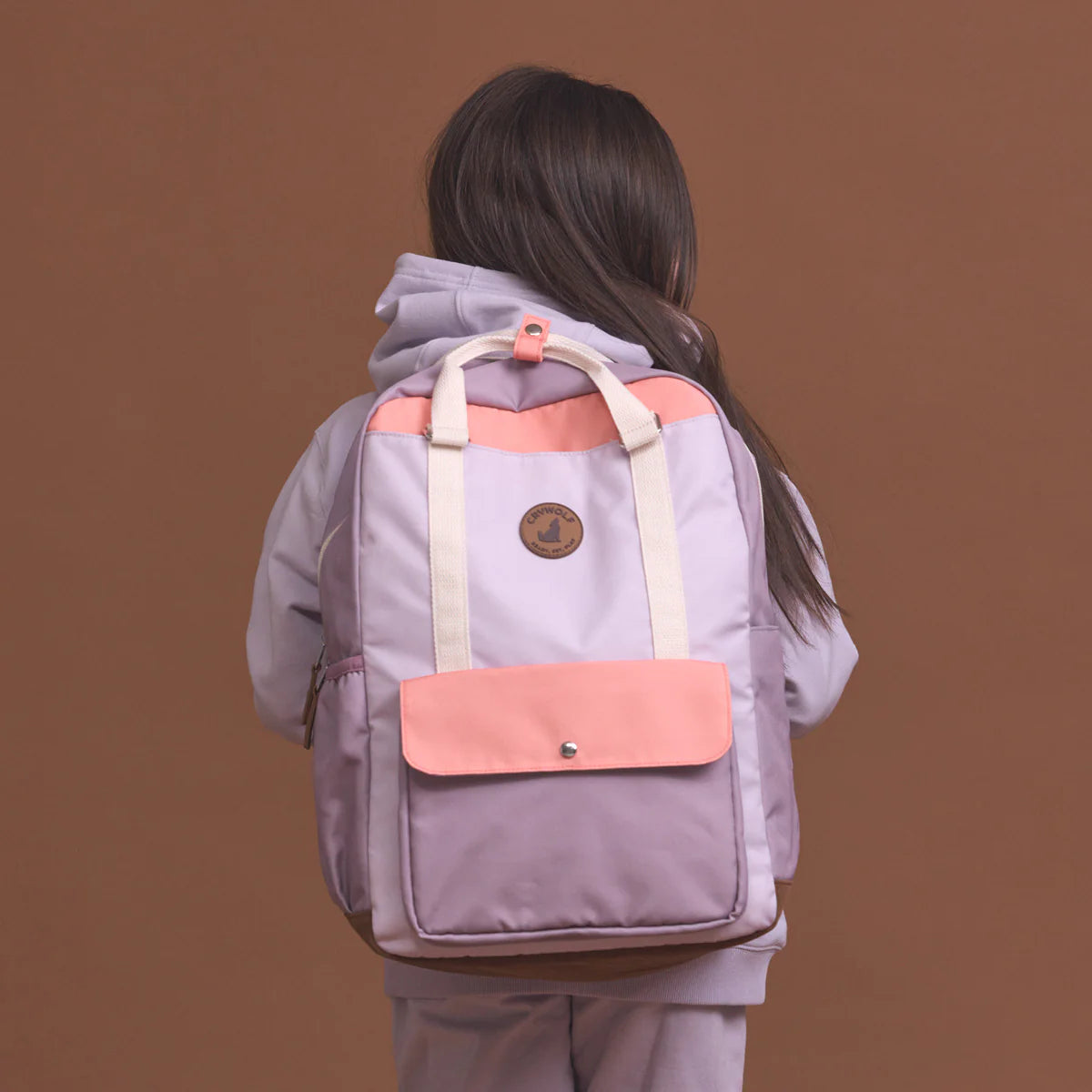 Crywolf School Bag KNAPSACK Heather Colourblock