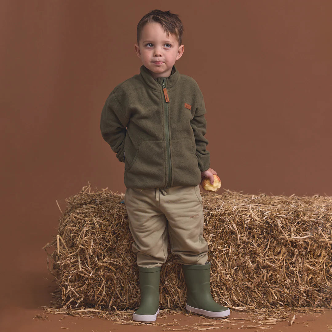 Crywolf Child Lightweight Fleece - Olive