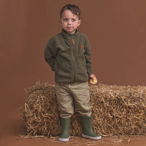 Crywolf Child Lightweight Fleece - Olive