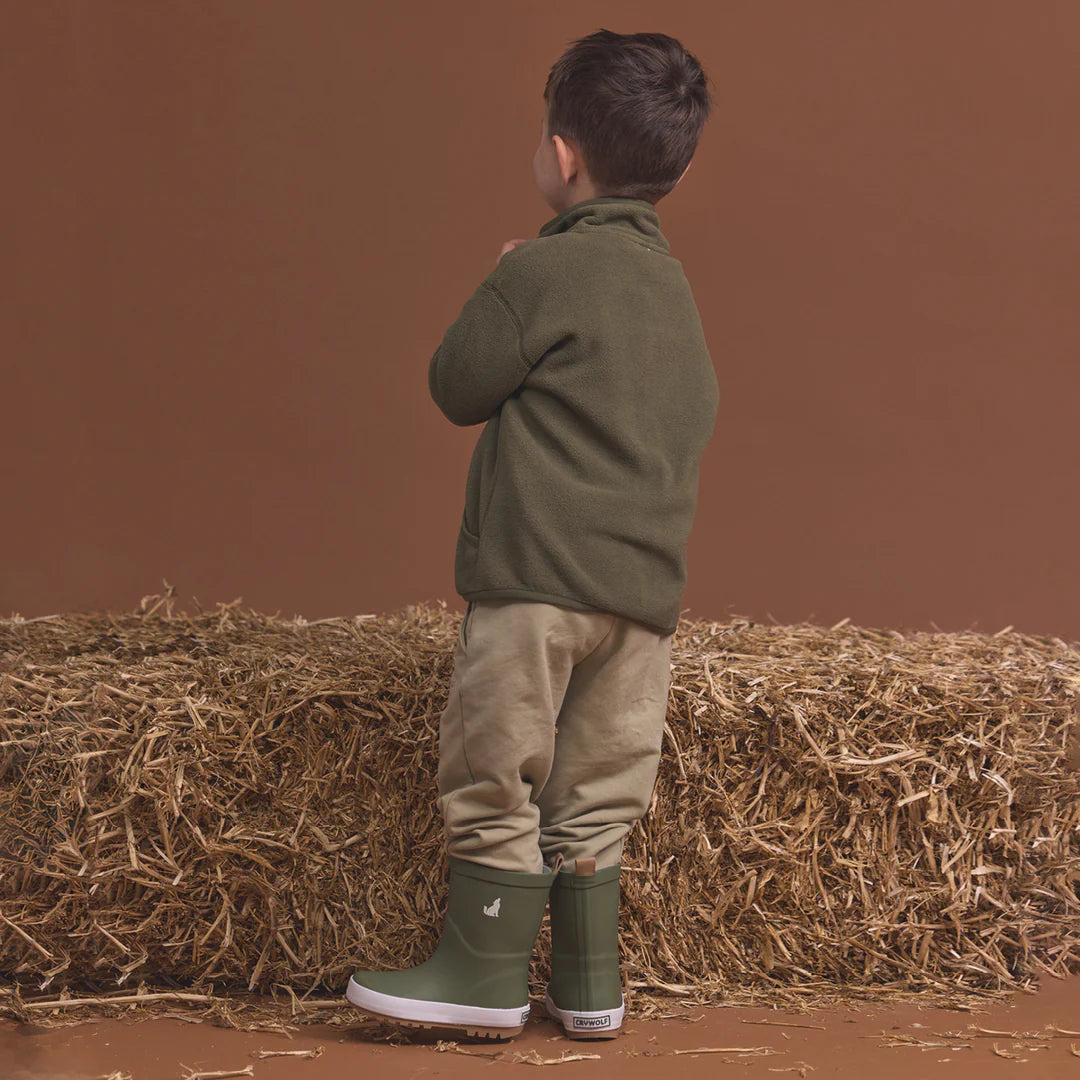 Crywolf Child Lightweight Fleece - Olive