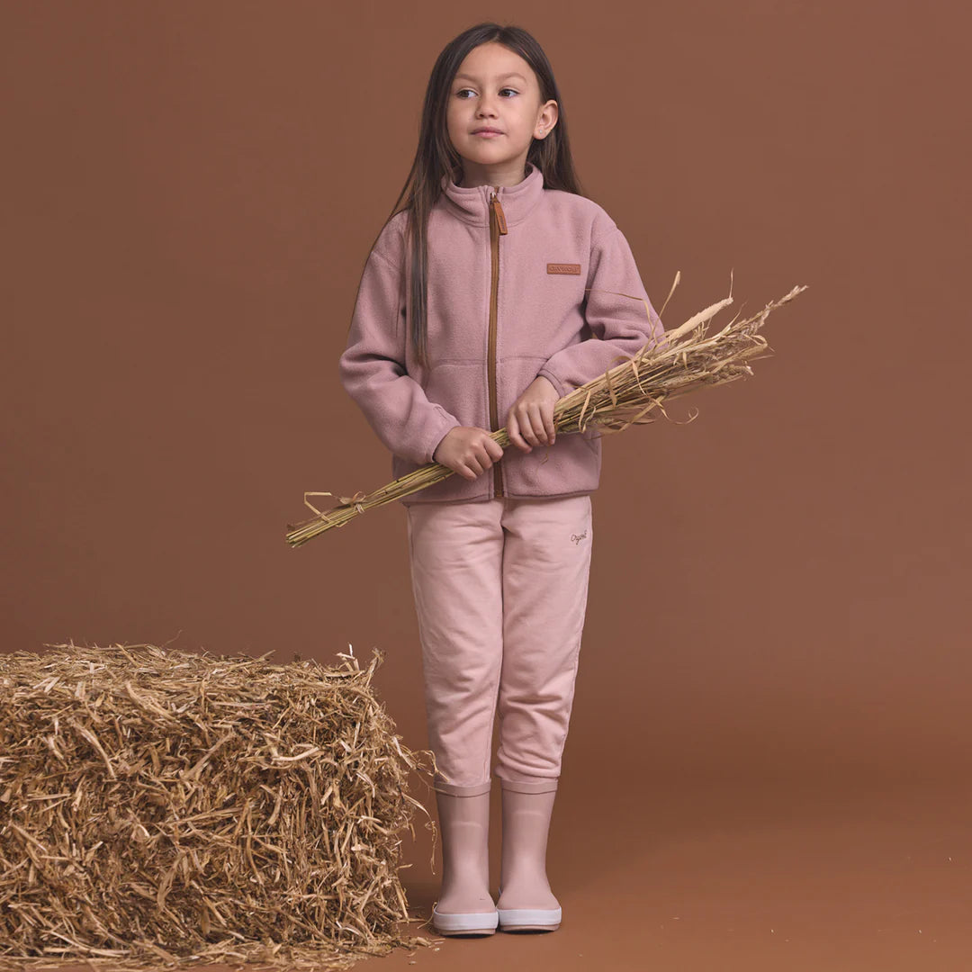 CRYWOLF Child Kids Lightweight Fleece - Pink Rose