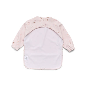 CRYWOLF MUCK-ABOUT APRON Pony Club Pink long-sleeve bib with animal pattern
