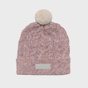 Crywolf Pom Pom Beanie - Heather Speckle