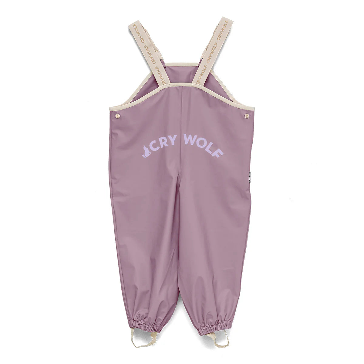 CRYWOLF CHILD Rain Overalls Heather Purple