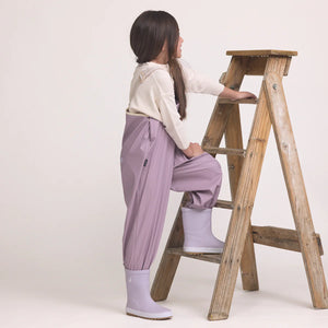 CRYWOLF CHILD Rain Overalls Heather Purple