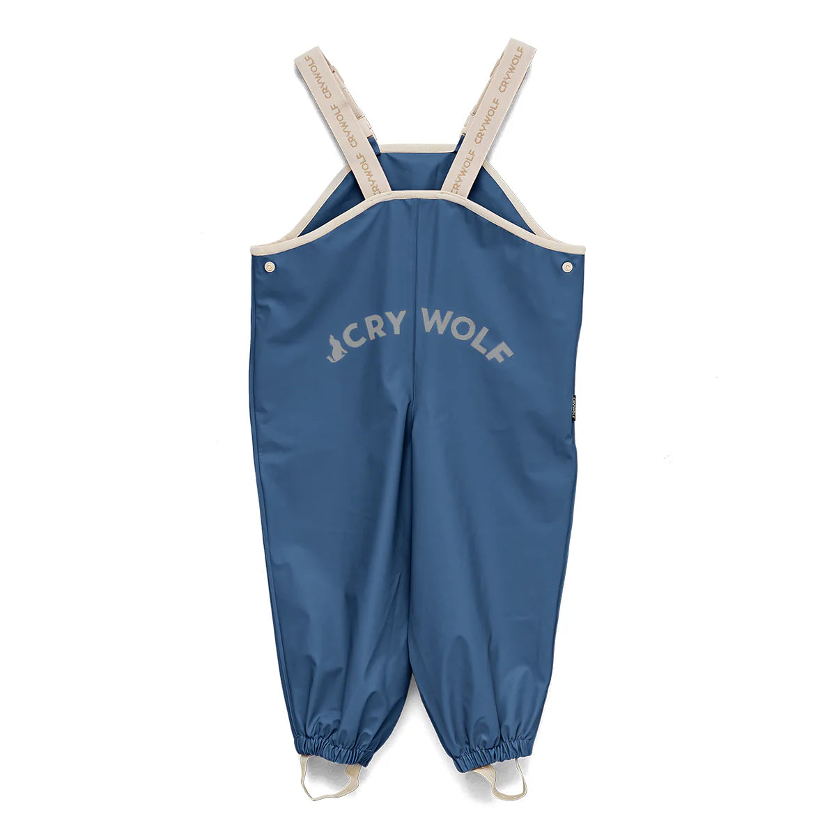 Crywolf Child Kids Rain Overalls Highland Blue