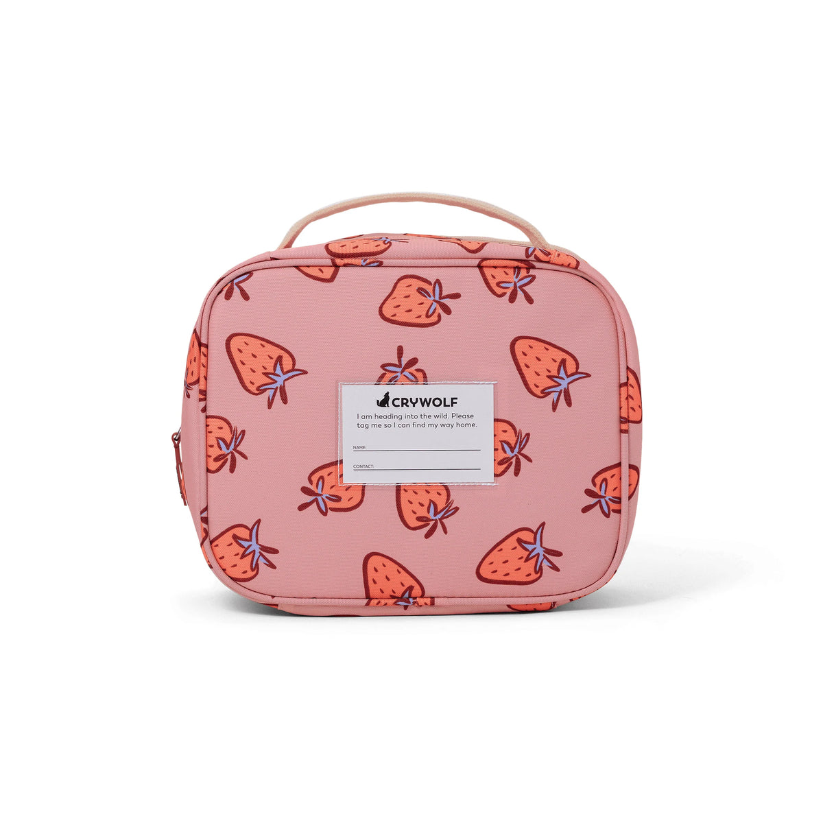 CRYWOLF KIDS GIRLS EVERYDAY LUNCH BAG Strawberry Splash