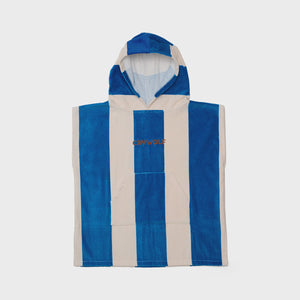 CRYWOLF KIDS BOYS HOODED TOWEL Deep Sea Stripe Beach Swim Wear
