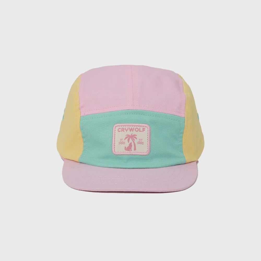 Crywolf Kids Girls LUCKY CAP Poolside Colourblock