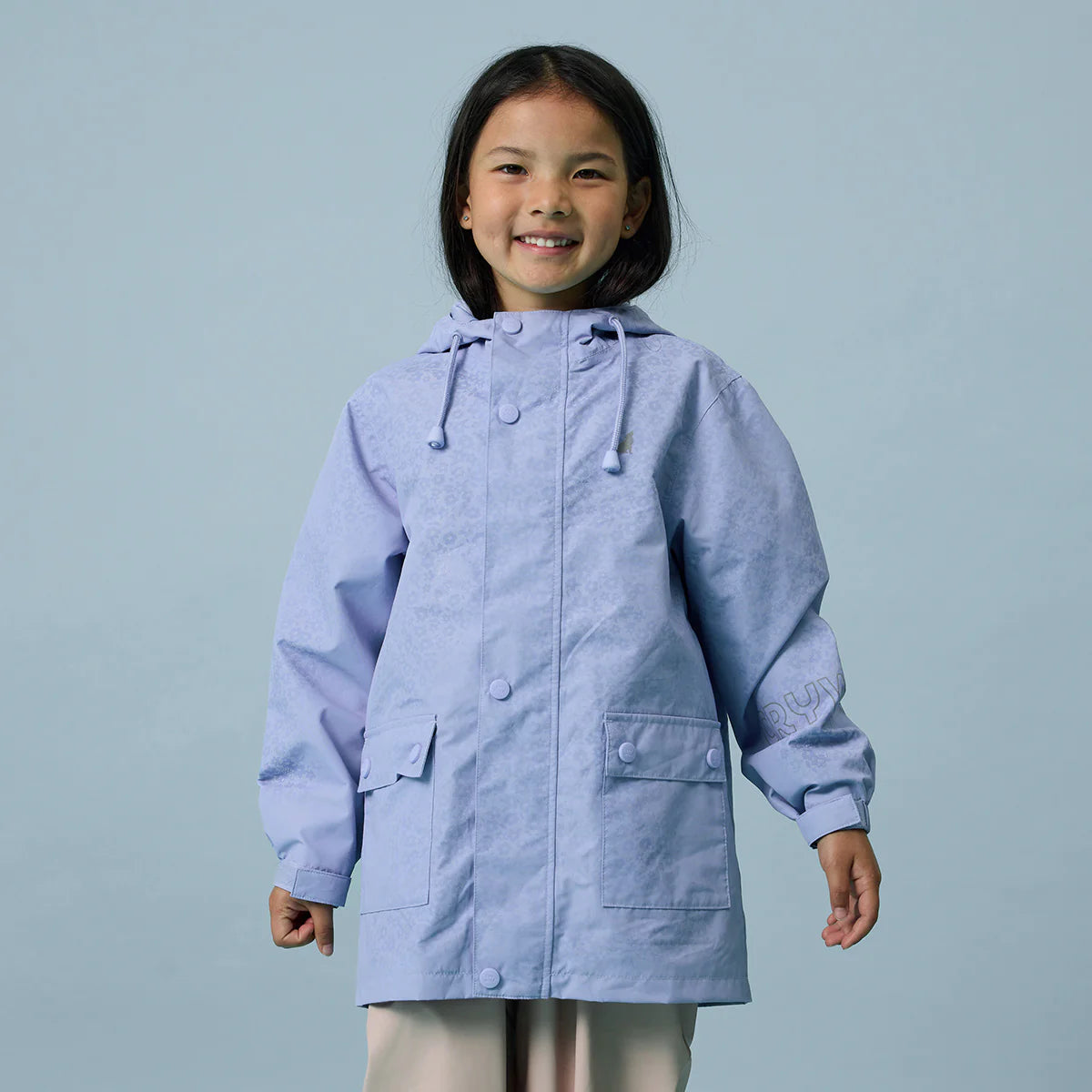 CRYWOLF Kids Waterproof Magic Jacket - Flower Fields AW25