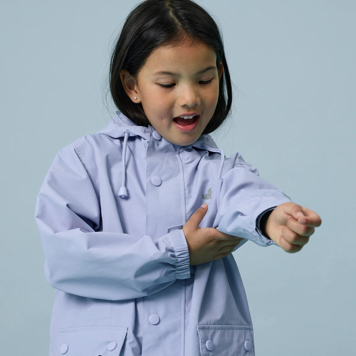 CRYWOLF Kids Waterproof Magic Jacket - Flower Fields AW25