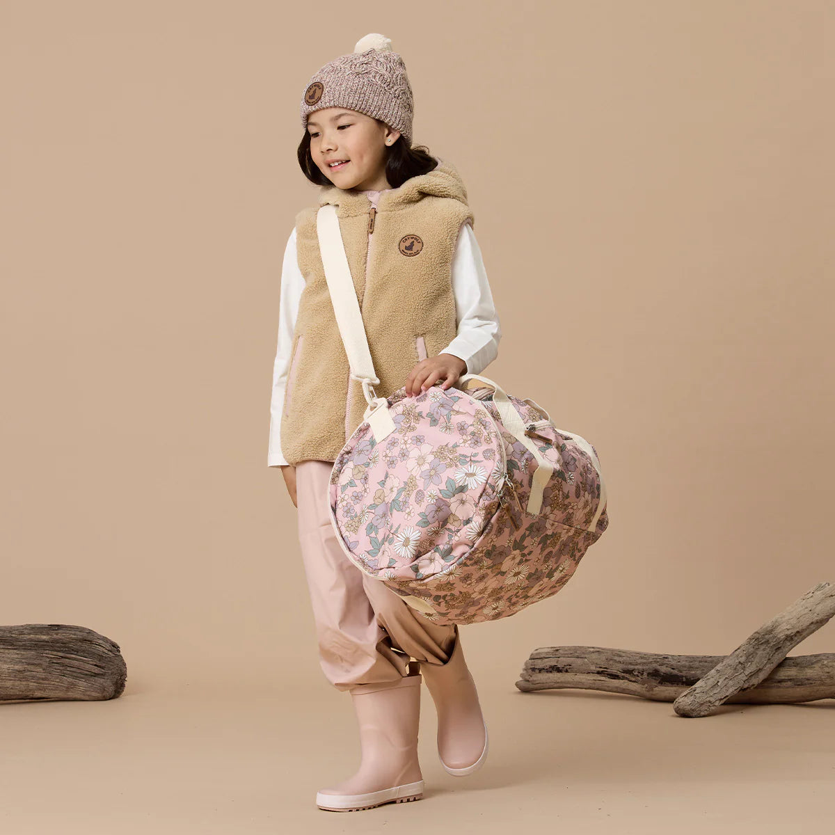 CRYWOLF Packable Duffel Bag - Daisy Floral