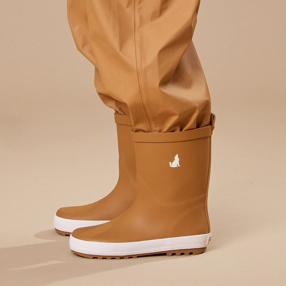 Crywolf Kids Rain Boots - Tan