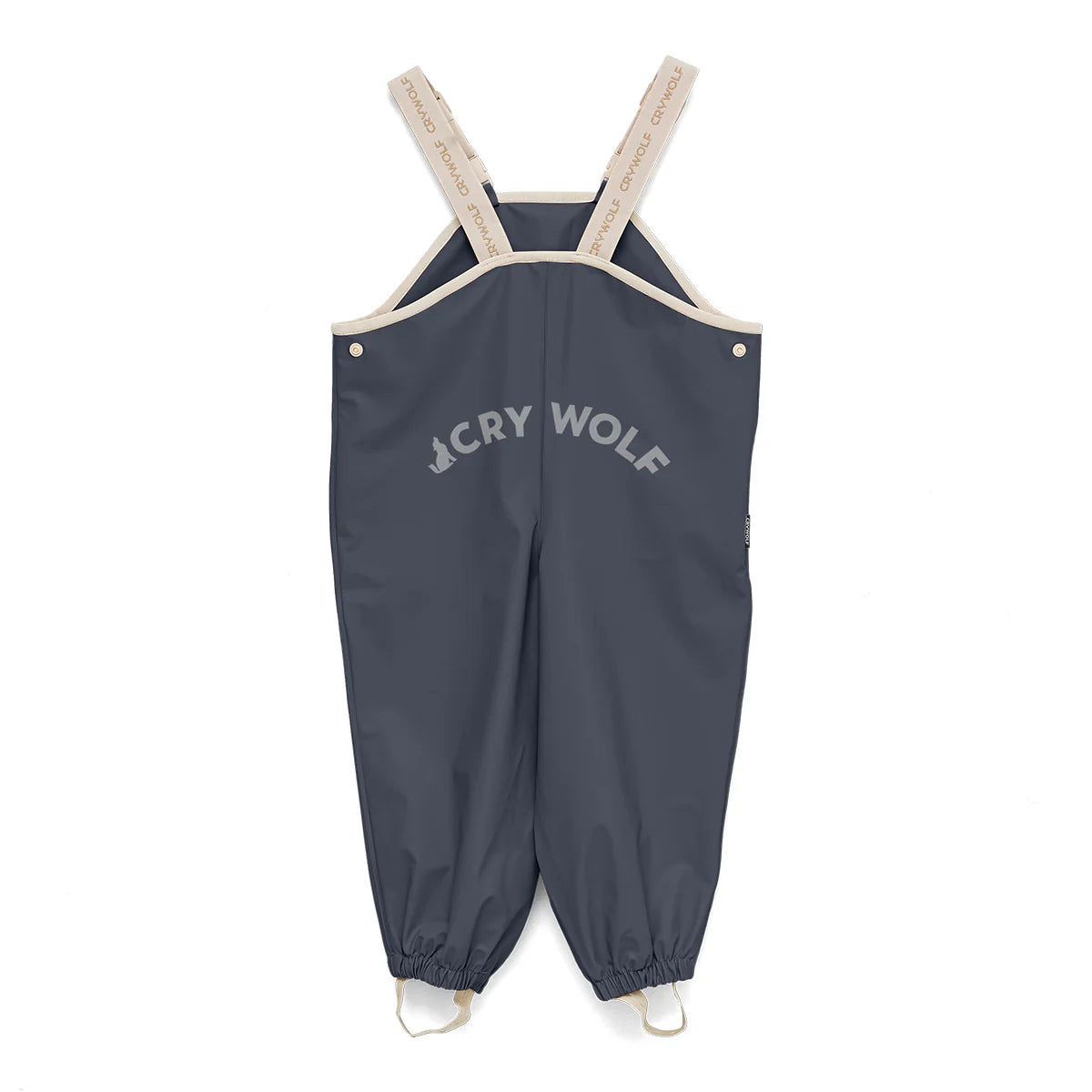 Crywolf Kids Rain Overalls Indigo