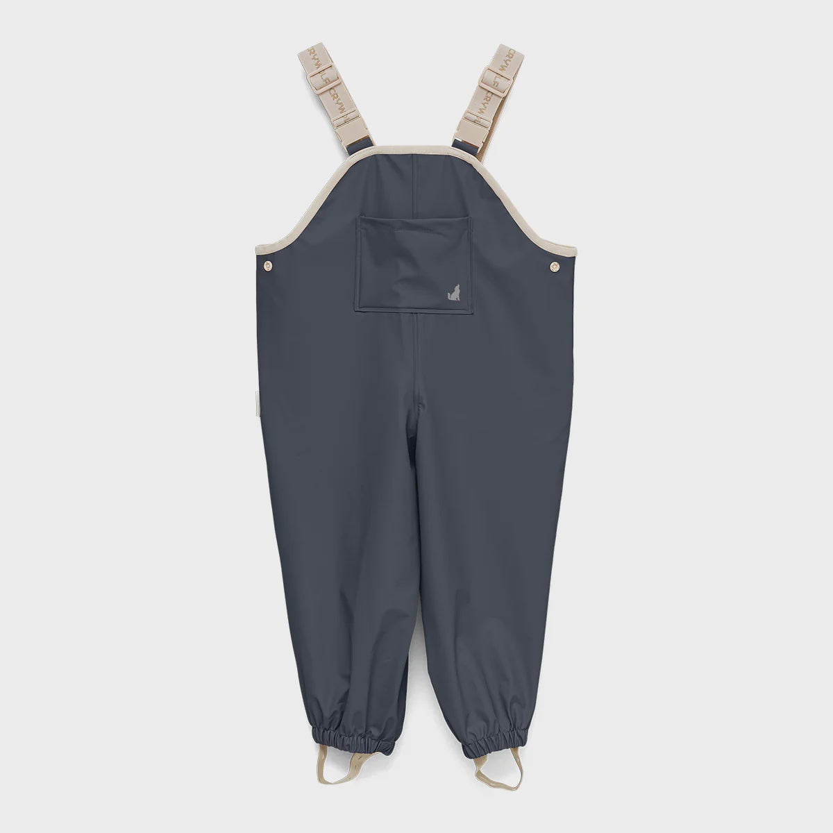 Crywolf Kids Rain Overalls Indigo