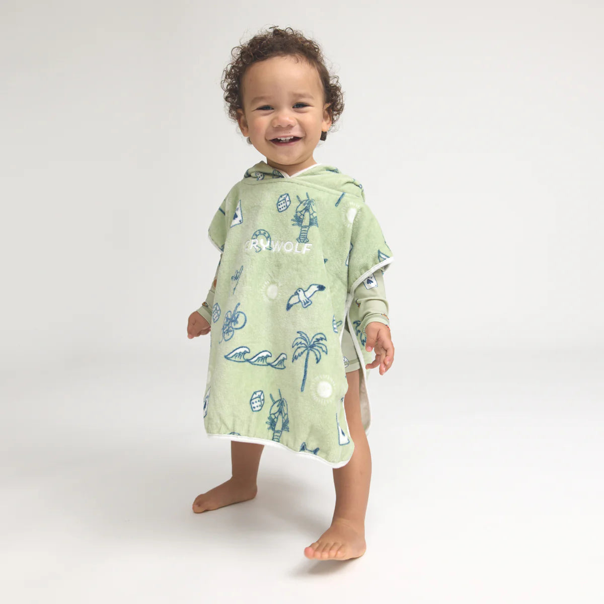 CRYWOLF BABY HOODED TOWEL Lucky Days SS25/26