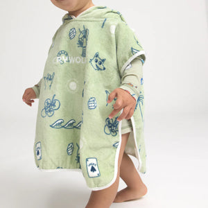 CRYWOLF BABY HOODED TOWEL Lucky Days SS25/26