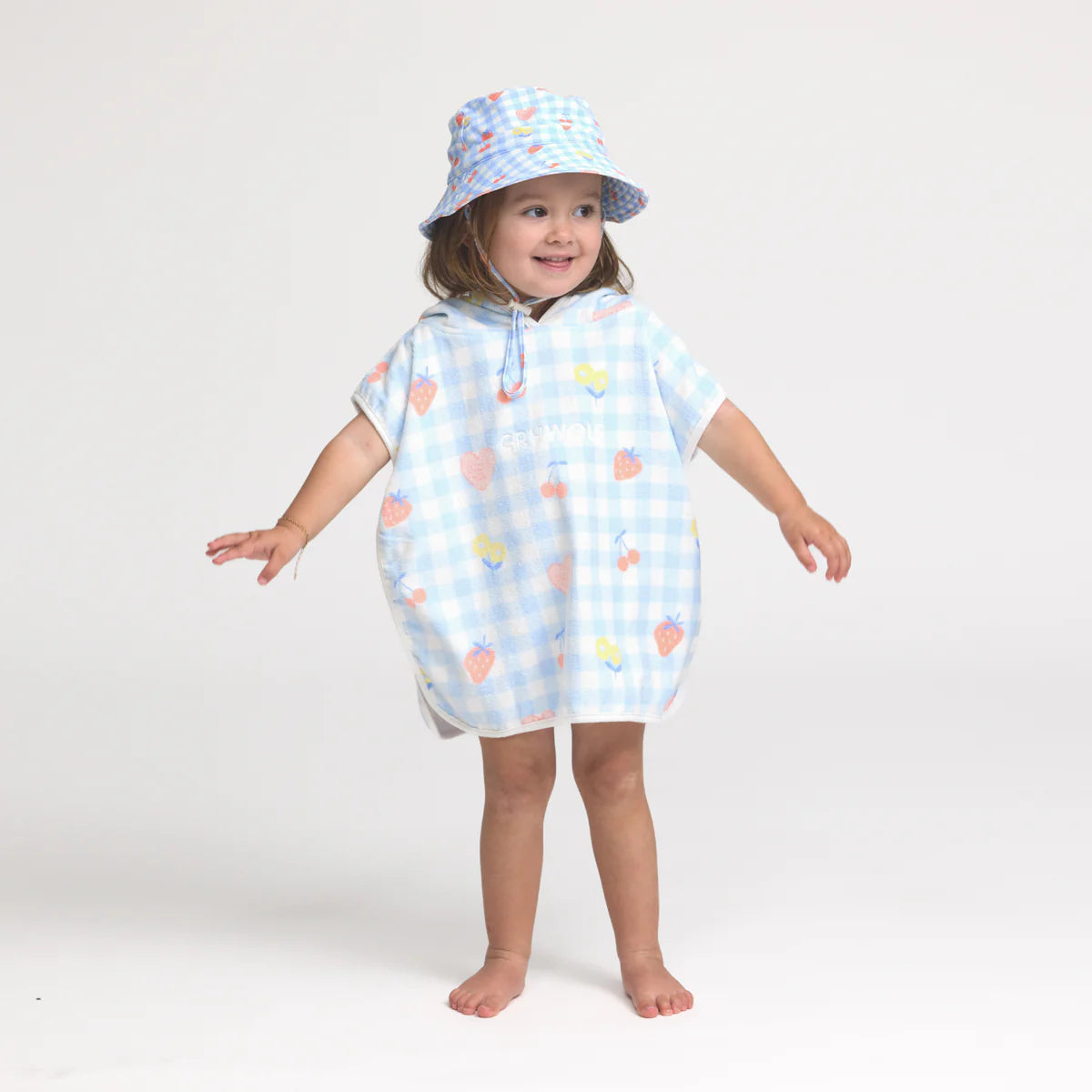 CRYWOLF BABY HOODED TOWEL Lucky Picnic SS25/26